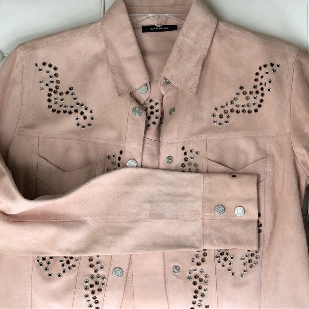 NWT Suede country western jacket/top size M - Picture 6 of 7